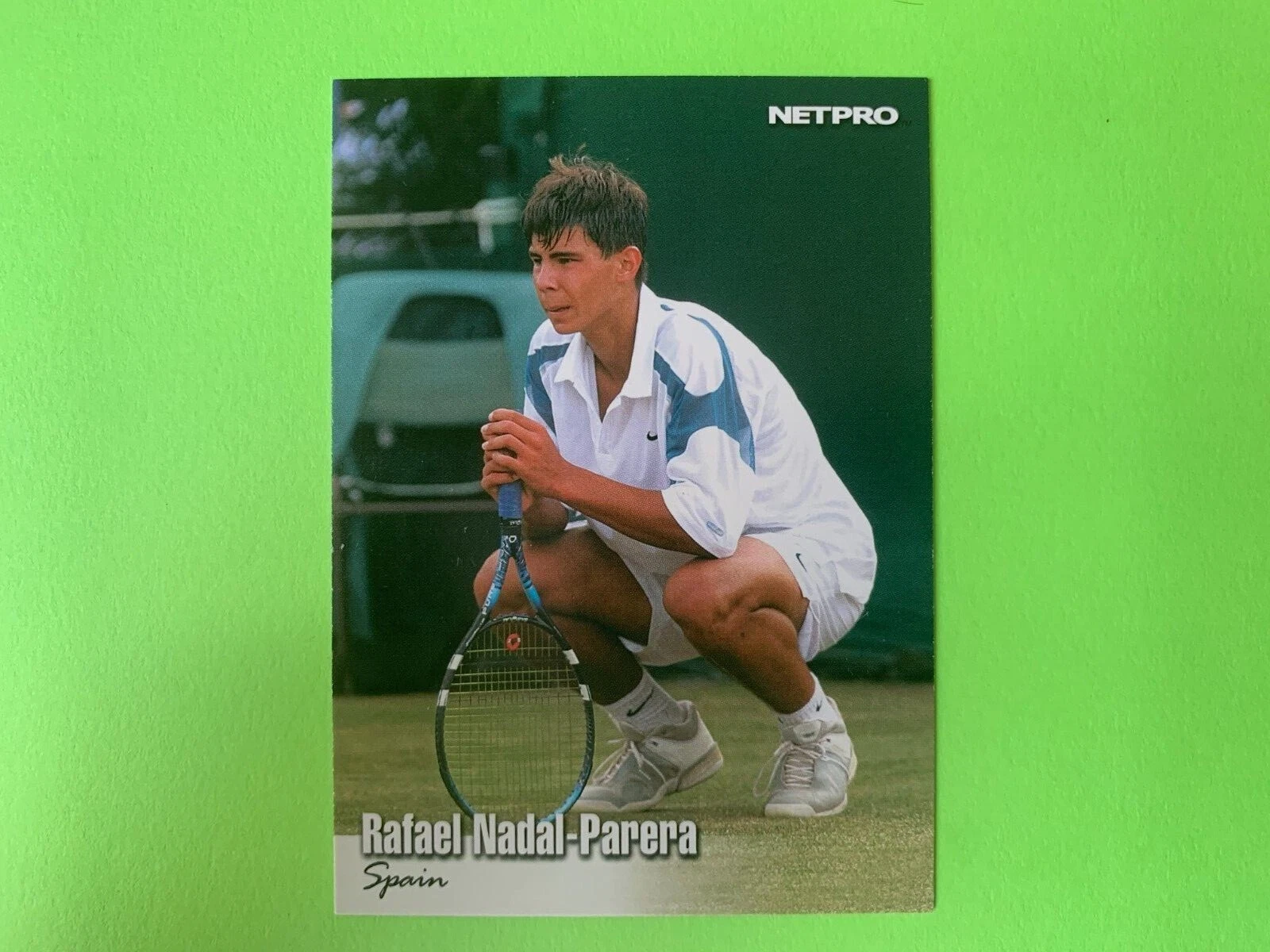 Rafael Nadal 2003 Netpro Tennis Rookie Card #70
