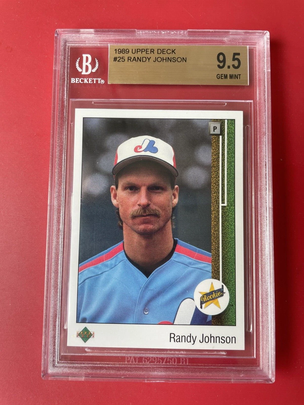 Randy Johnson HOF 1989 UD Upper Deck Rookie Card BGS 9.5 GEM MINT
