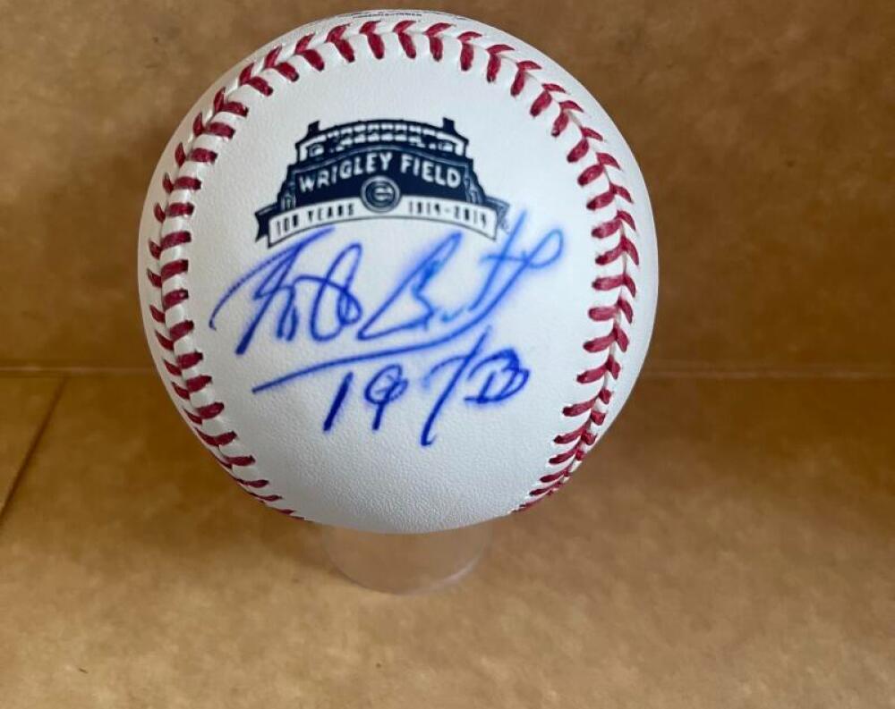 RICO CARTY CUBS SIGNED AUTO WRIGLEY FIELD BASEBALL BECKETT AUTHENTICATED
