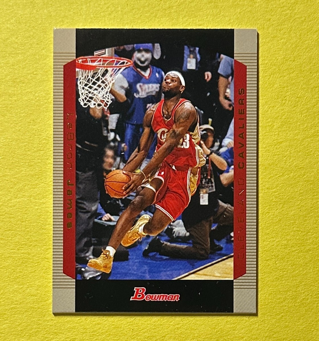 2004 BOWMAN LEBRON JAMES #23 CAVALIERS
