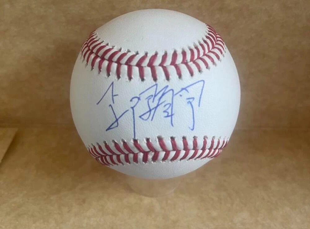 HAO-YU LEE PHILLIES SIGNED AUTOGRAPHED M.L. BASEBALL W/COA
