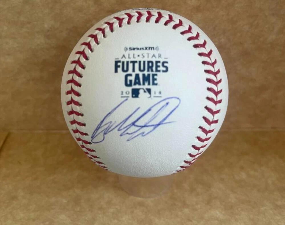 RYAN MOUNTCASTLE ORIOLES SIGNED AUTO 2018 FUTURES GAME BASEBALL JSA WPP45898
