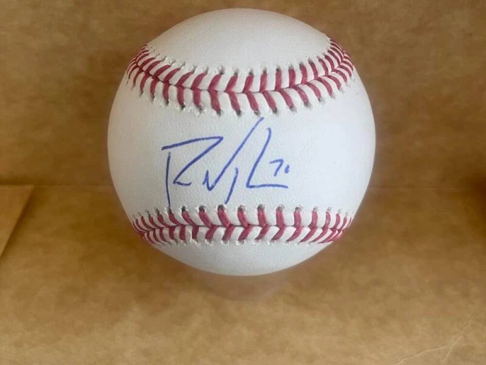 PACKY NAUGHTON CARDINALS SIGNED AUTOGRAPHED M.L. BASEBALL BAS AUTH
