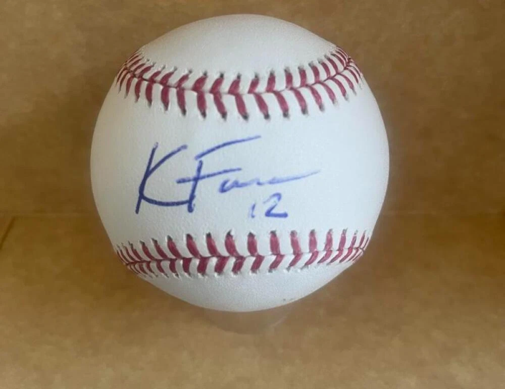 KYLE FARMER TWINS SIGNED AUTOGRAPHED M.L. BASEBALL BAS AUTH
