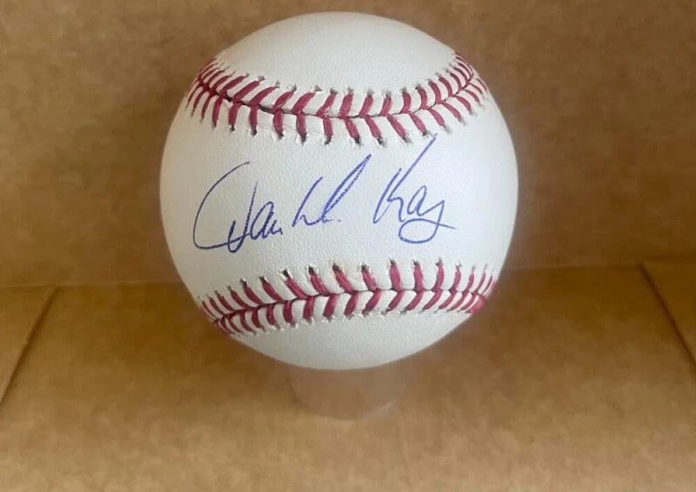 DAVE MCKAY CARDINALS /TWINS SIGNED AUTOGRAPHED M.L. BASEBALL BAS AUTH
