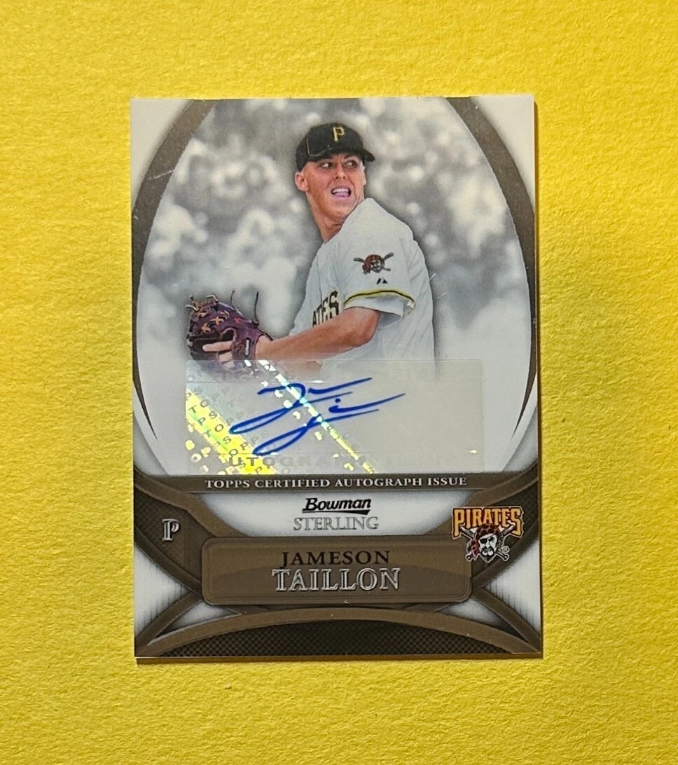2010 BOWMAN STERLING JAMESON TAILLON AUTO #BSP-JT PIRATES COLLECTIBLE MEMORABILIA