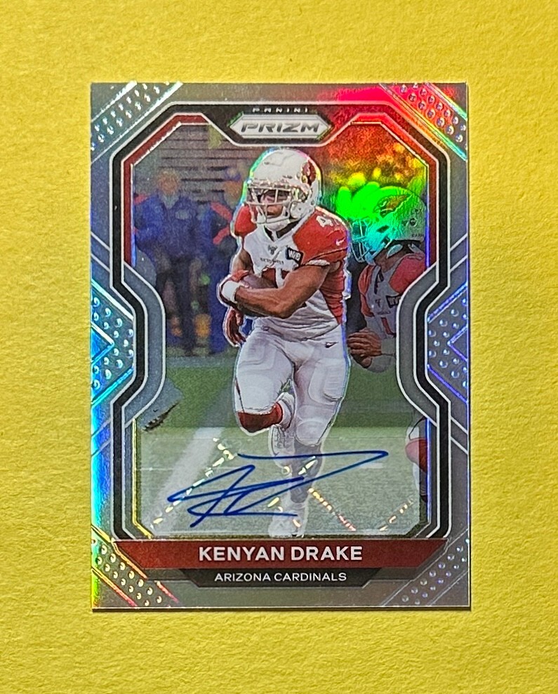 2020 PANINI PRIZM KENYAN DRAKE SILVER AUTO #267 CARDINALLS

