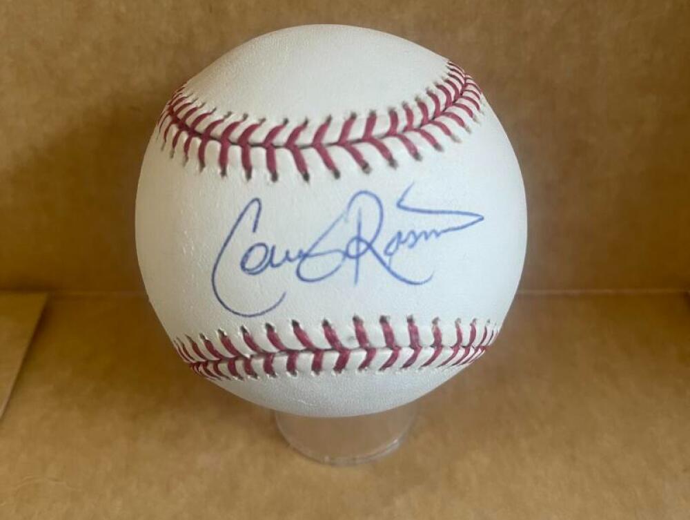 COLBY RASMUS CARDINALS/ ORIOLES SIGNED AUTO M.L. BASEBALL BECKETT AUTH
