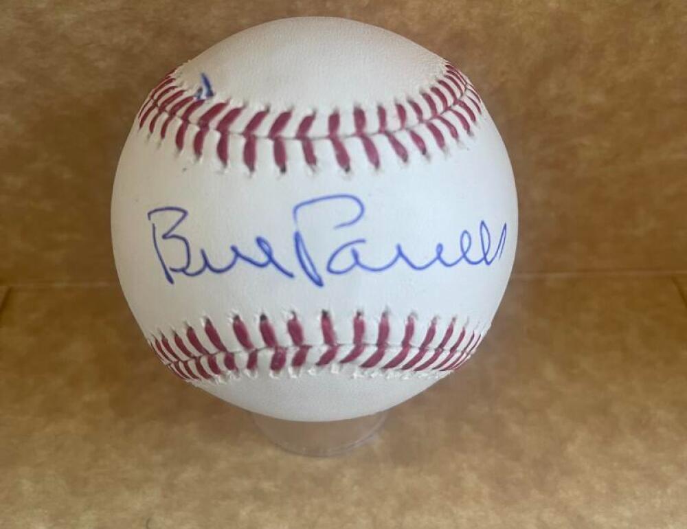 BILL PARCELLS NEW YORK GIANTS SIGNED AUTO M.L. BASEBALL BECKETT AUTH
