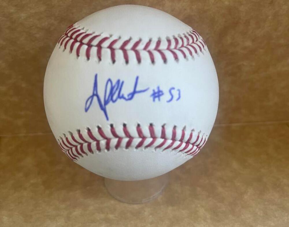 ANDRE PALLANTE CARDINALS SIGNED AUTO M.L. BASEBALL BECKETT AUTH
