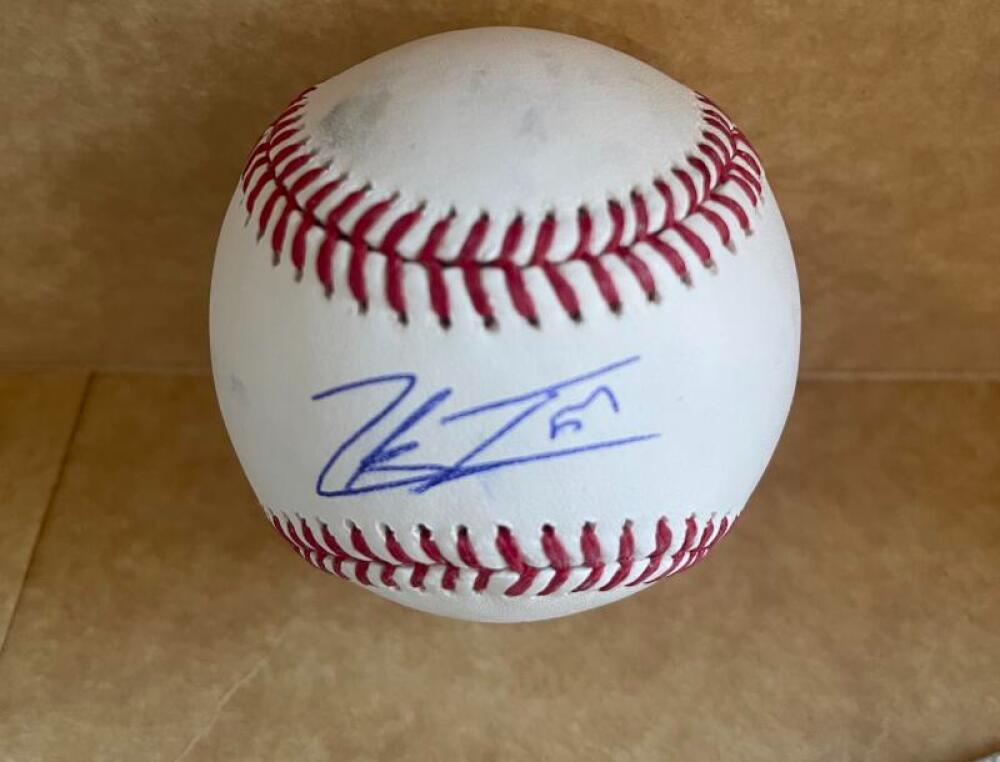ZACH THOMPSON CARDINALS SIGNED AUTOGRAPHED M.L. BASEBALL BECKETT AUTH COLLECTIBLE MEMORABILIA