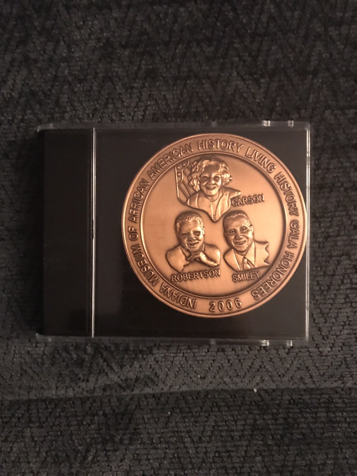 Indiana Museum Of African American History Opening Gala Medal Oscar Robertson
