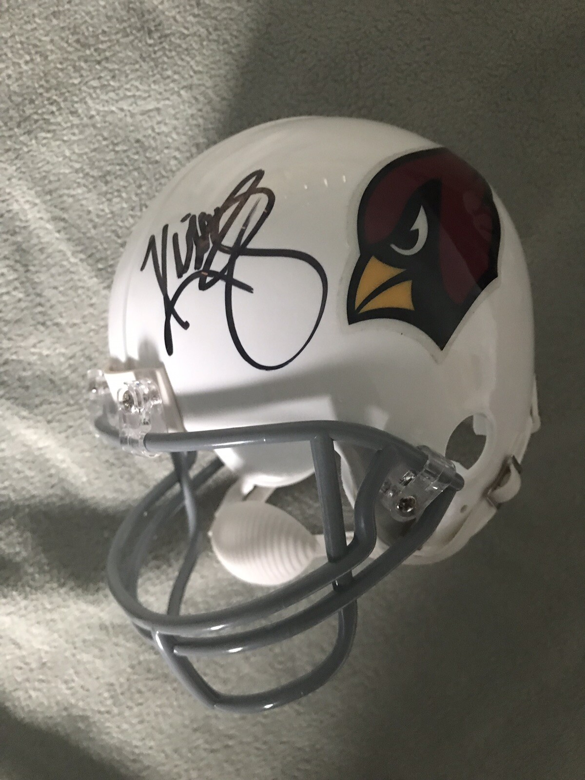 Coach Kliff Kingsbury Signed Mini Helmet Arizona Cardinals Autographed
