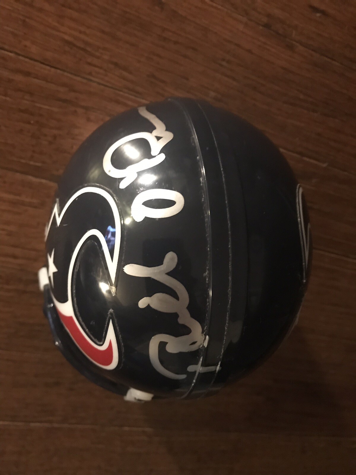Coach Bill O’Brien Signed Mini Helmet Texans Autographed
