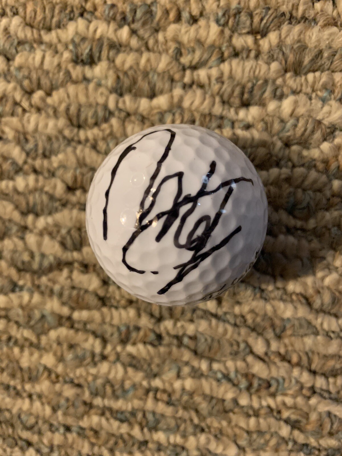 Francesco Molinari Signed Golf Ball Pga Tour Autographed

