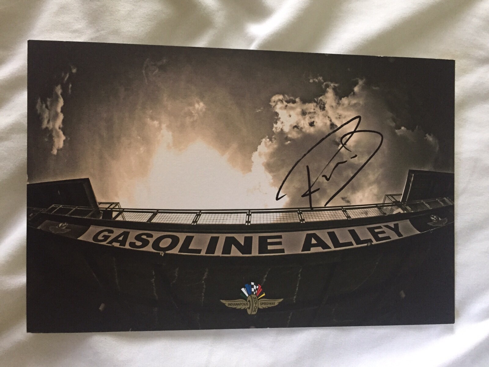 Robert Wickens Signed Indianapolis 500 Indy Car Gasoline Alley Card
