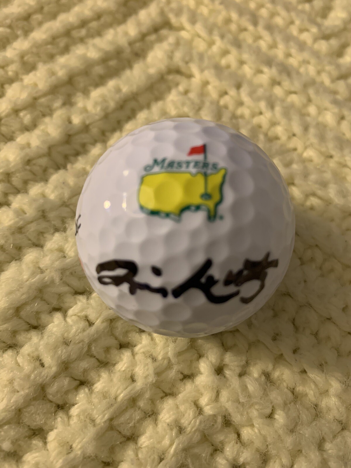 Jim Nantz Signed Masters Golf Ball Pga Tour Autographed CBS Announcer
