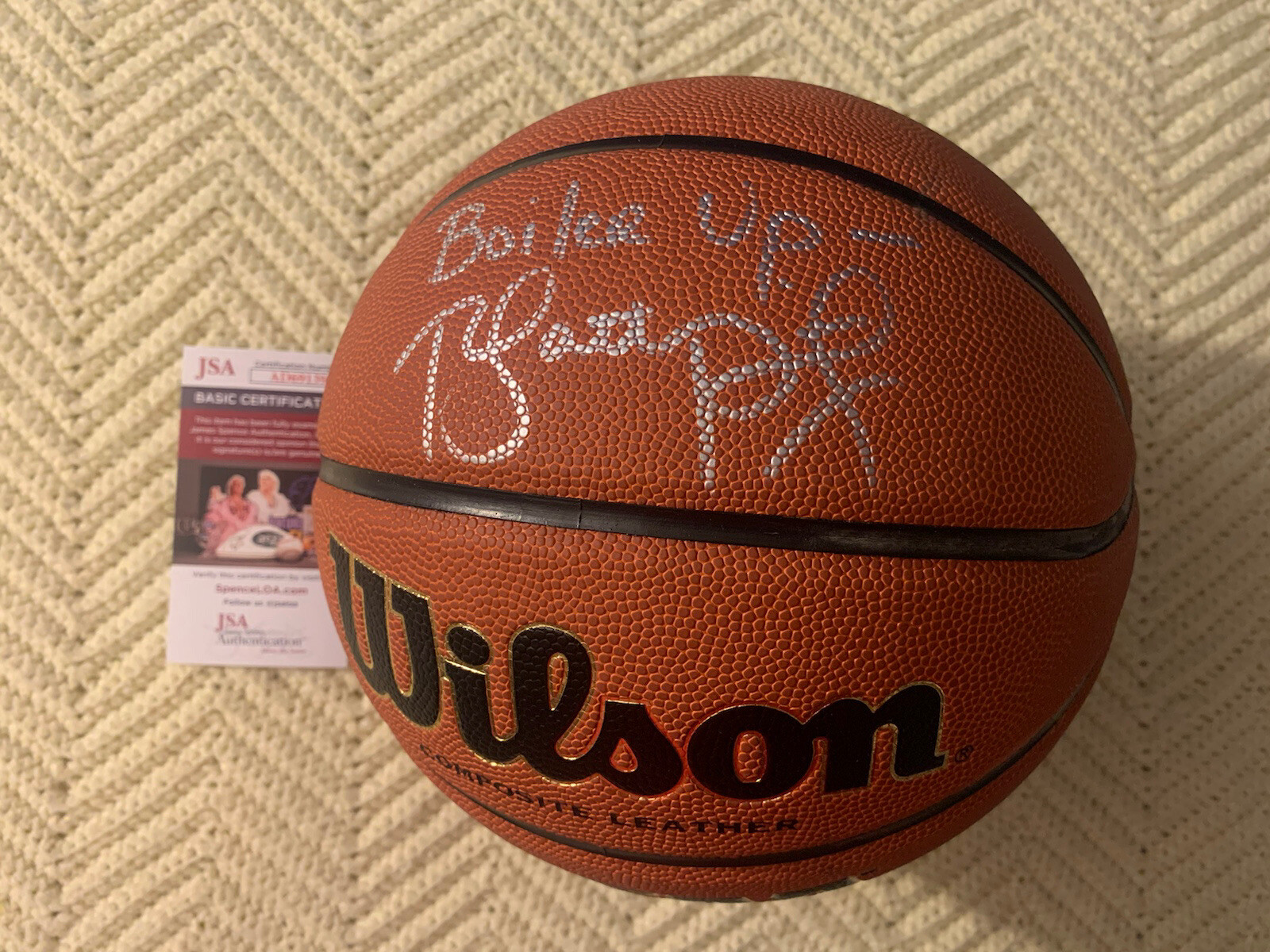 Matt Painter Signed NCAA Basketball Autographed JSA COA Authentication Purdue
