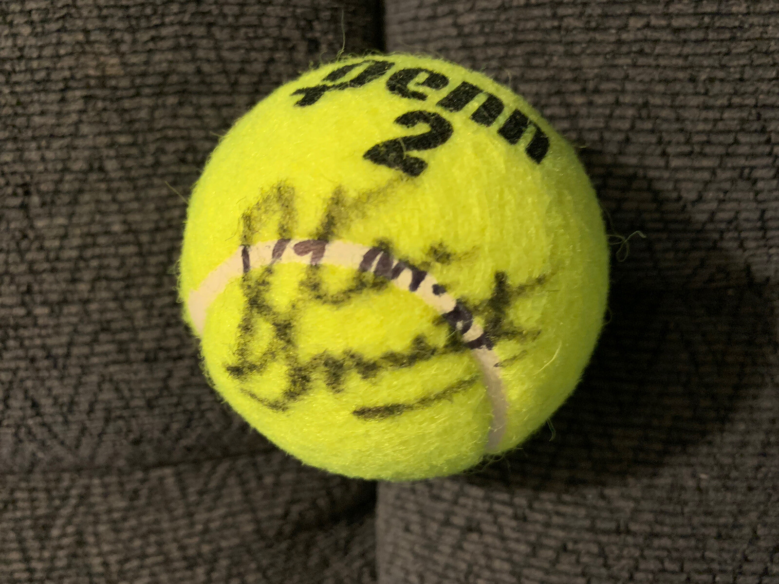 Tennis Legend Stan Smith Signed Tennis Ball Autographed
