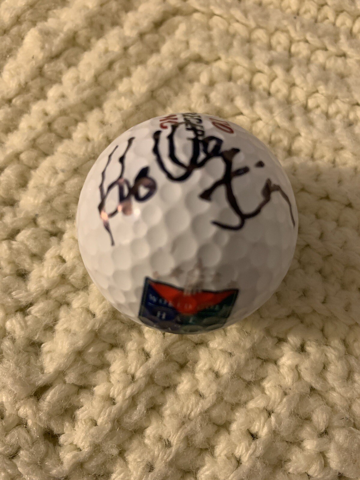 Hollis Stacy Signed Hall Of Fame Golf Ball Autographed LPGA
