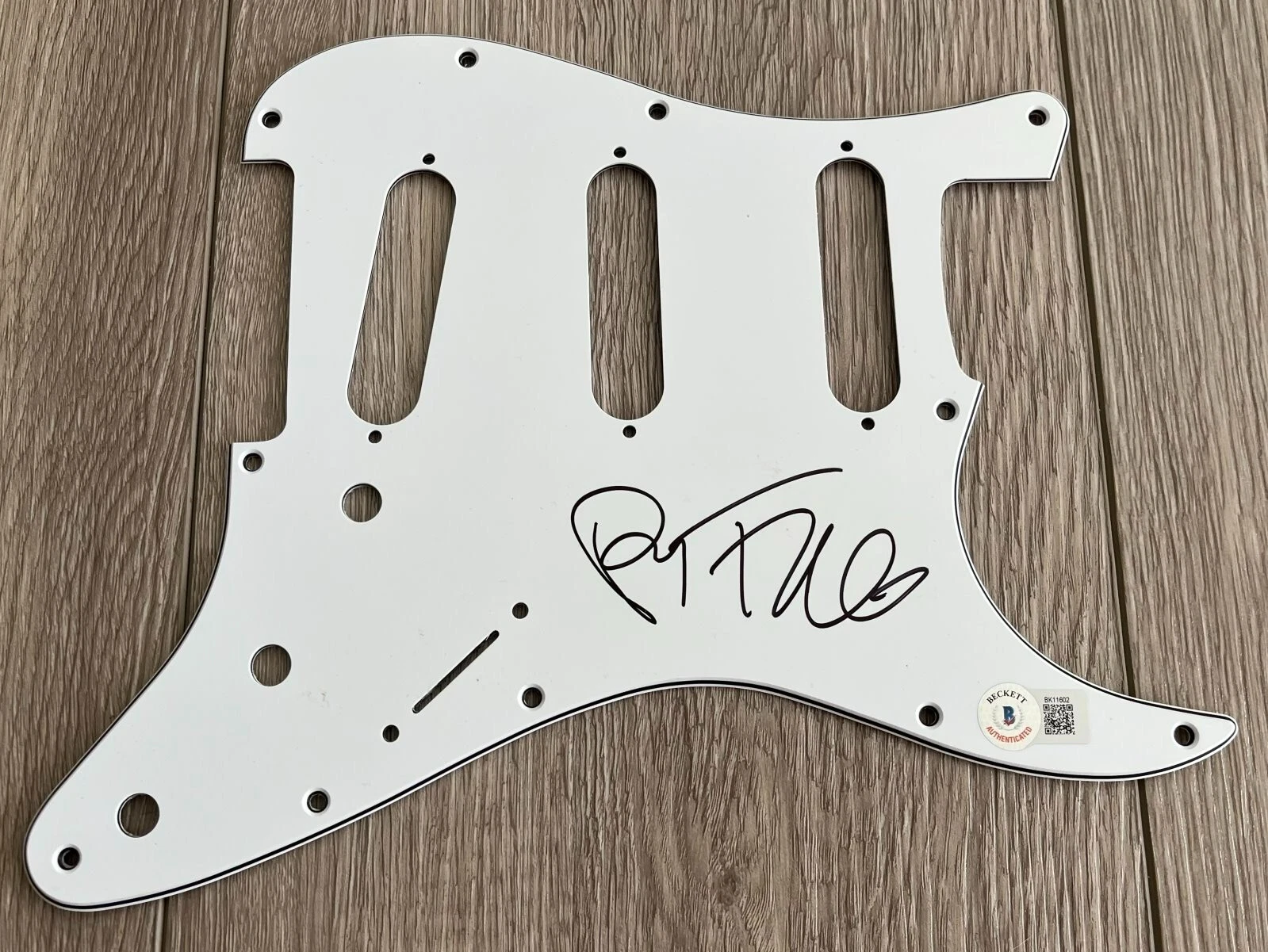 PERRY FARRELL SIGNED AUTOGRAPH JANE'S ADDICTION GUITAR PICKGUARD w/PROOF
