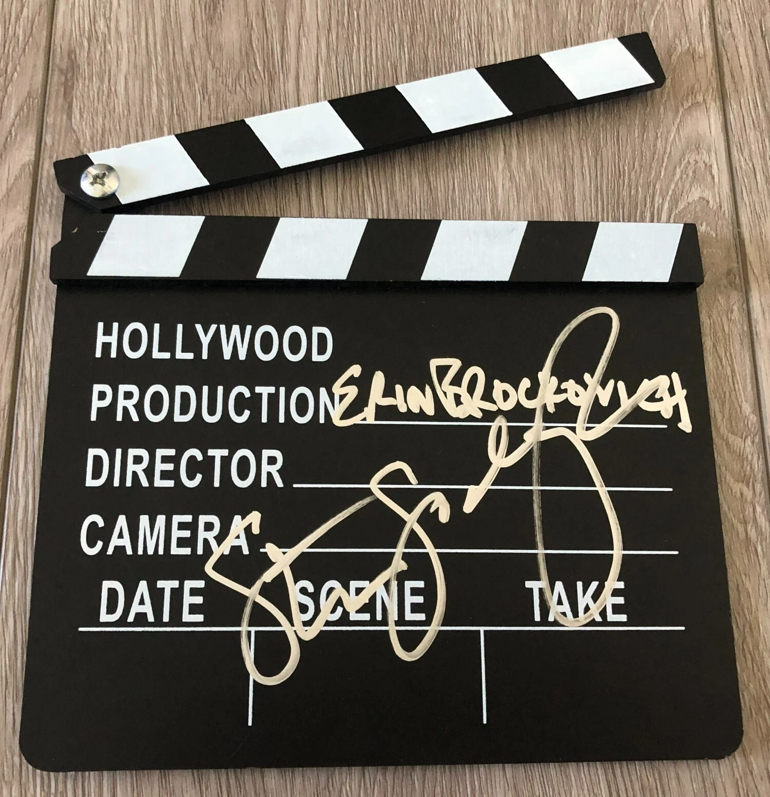 STEVEN SODERBERGH SIGNED ERIN BROCKOVICH CLAPBOARD w/EXACT PROOF & BECKETT COA
