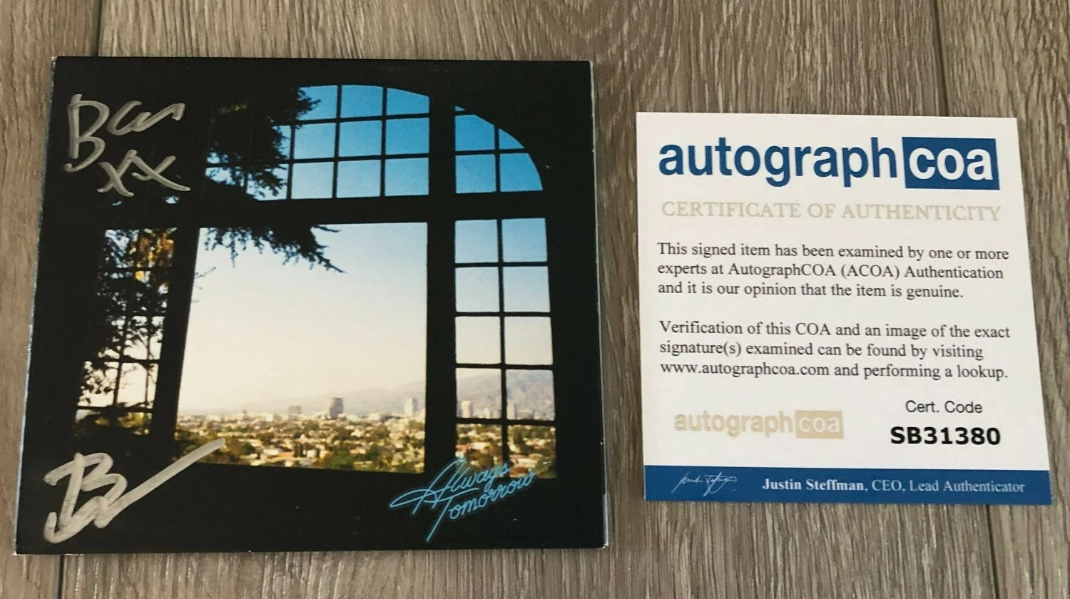 BEST COAST SIGNED ALWAYS TOMORROW CD BETHANY COSENTINO & BOBB w/ AUTOGRAPH ACOA

