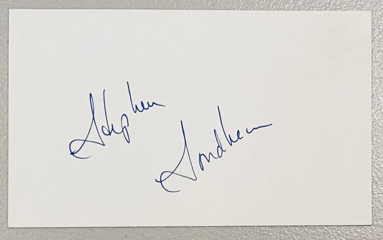 New ListingStephen Sondheim Signed Autographed 3x5 Card JSA Letter West Side Story
