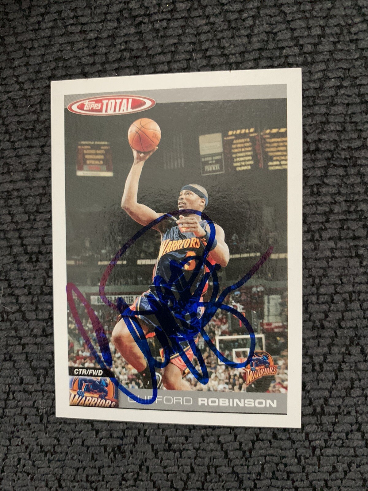 Uncle Cliffy Cliff Robinson Signed Trading Card Autographed
