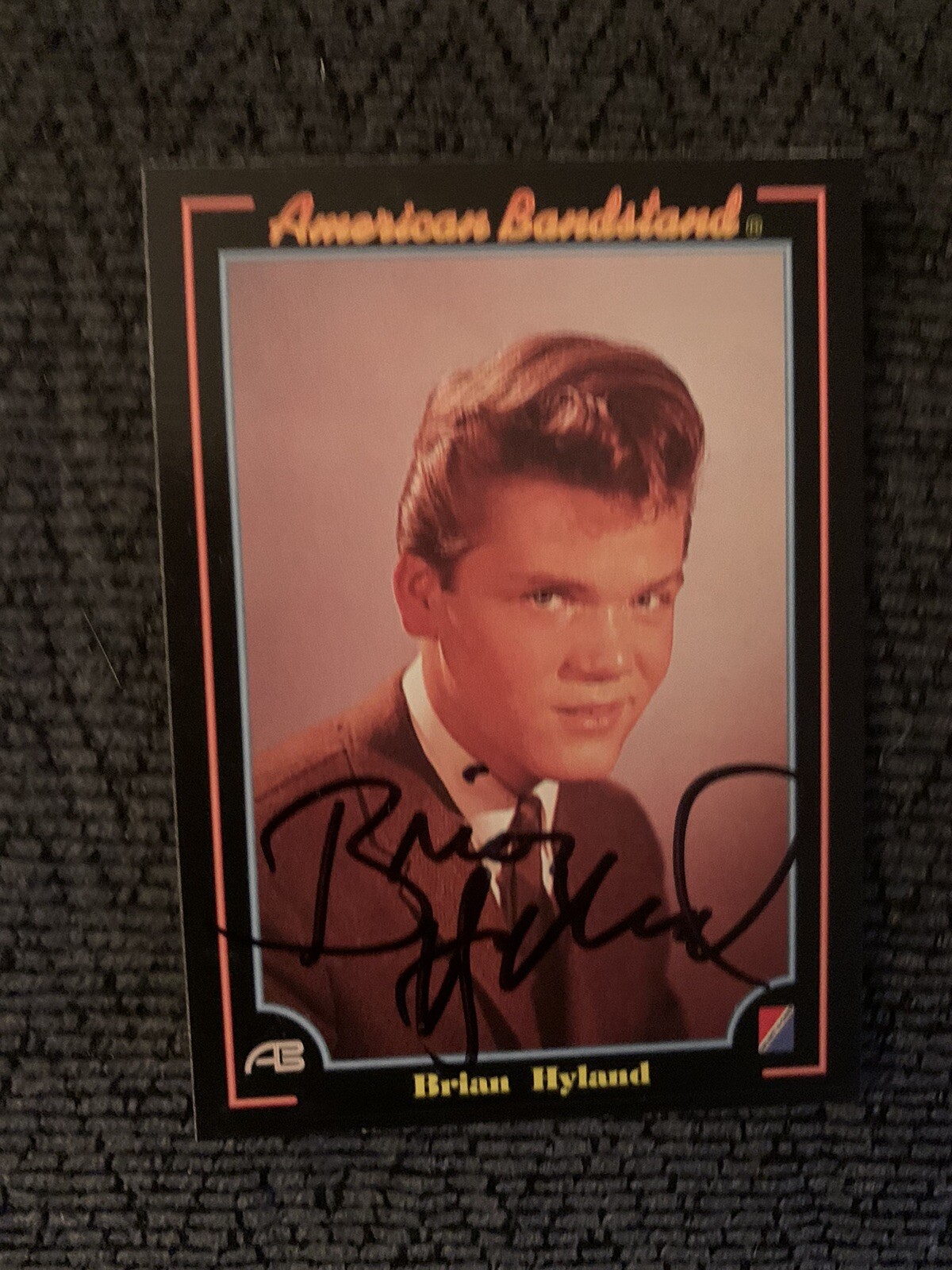 Bryan Hyland Signed American Bandstand Trading Card Autographed
