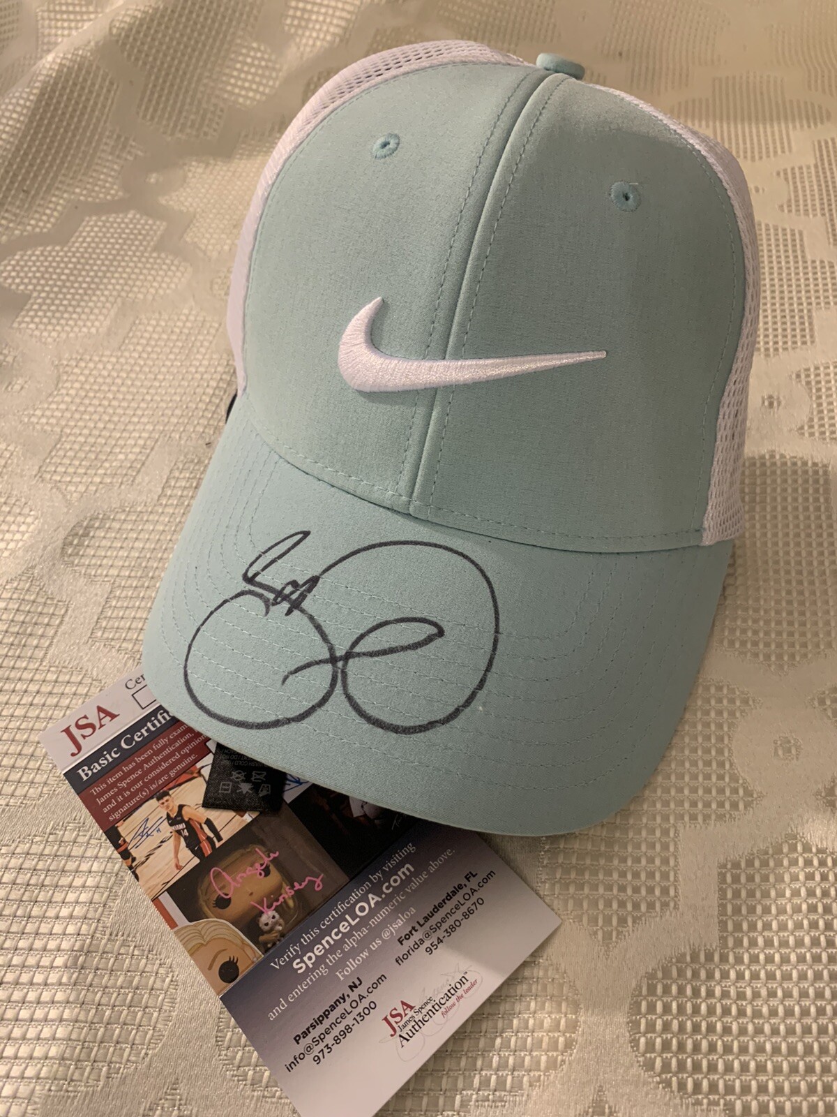 Jason Day Signed Golf Hat Pga Tour Autographed JSA Authentication COA
