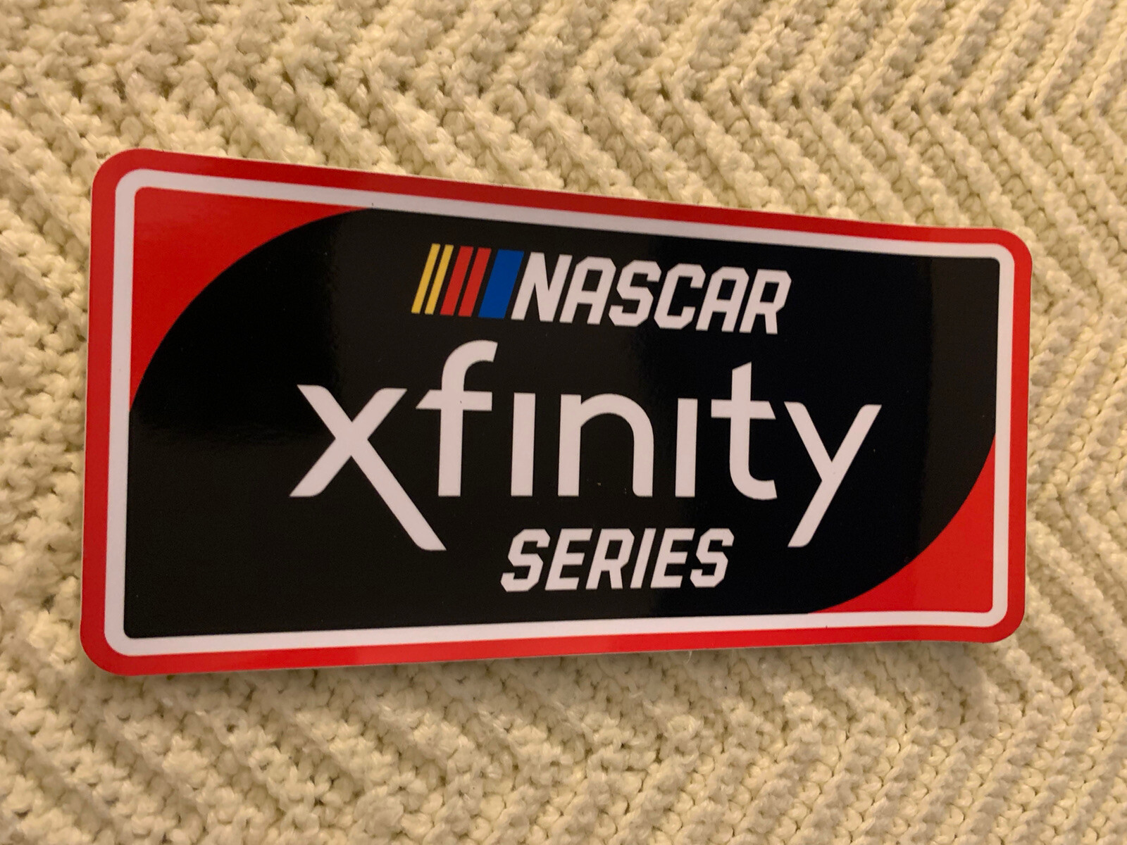 NASCAR Xfinity Series Tech Inspection Decal Sticker Official Approximately 9”
