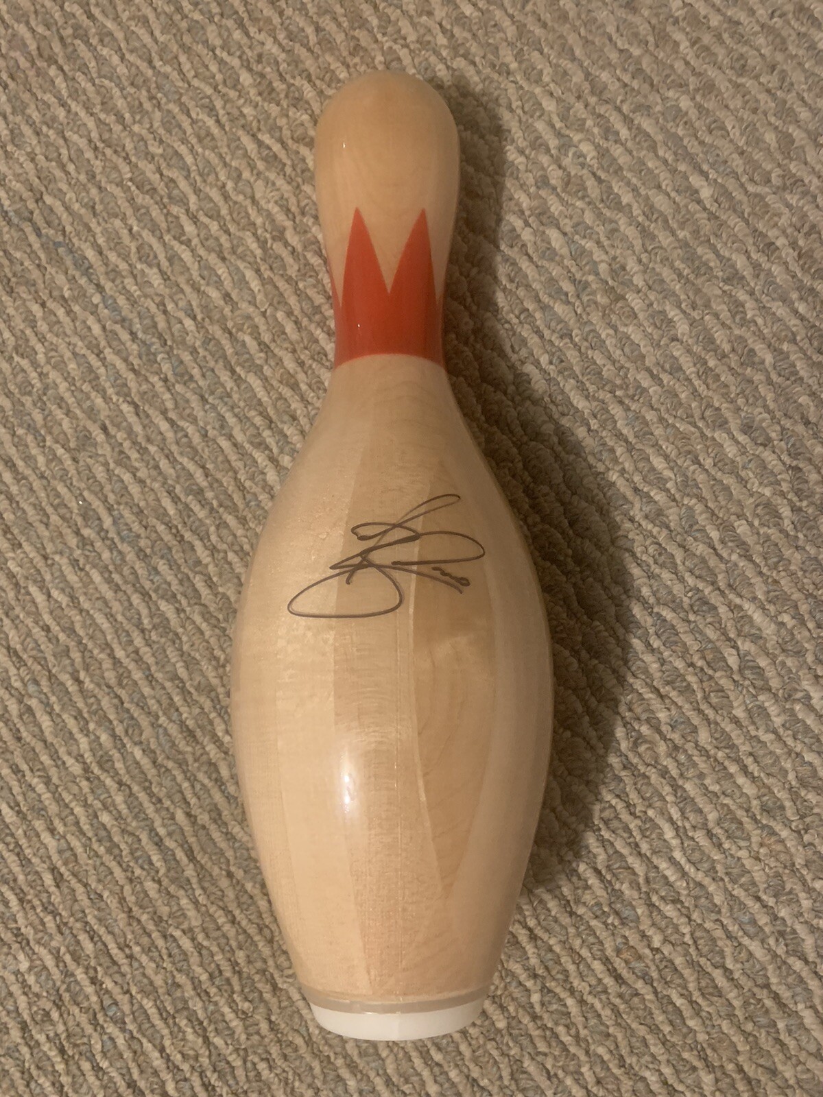 Jason Belmonte Brunswick PBA Signed Unused Bowling Pin Autographed Unique Belmo
