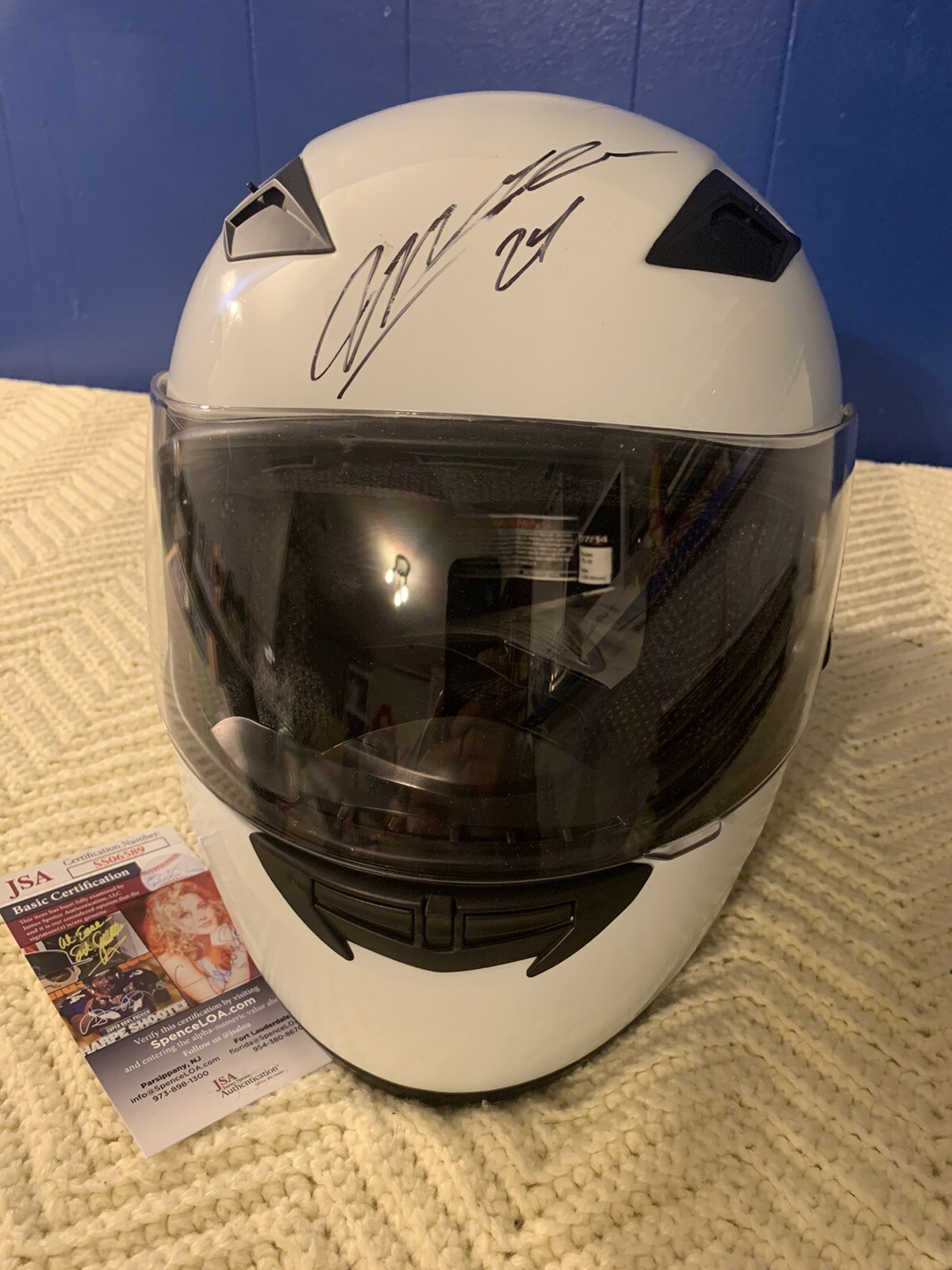 Jeff Gordon Signed Adult Full Size Helmet New Autographed JSA Authenticated COA
