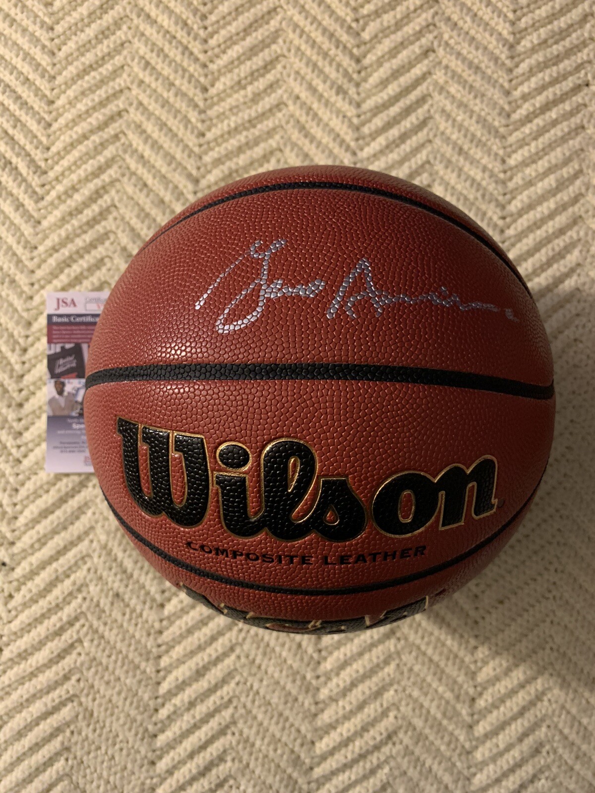 Geno Auriemma Signed NCAA Basketball Autographed JSA COA Authentication UCONN
