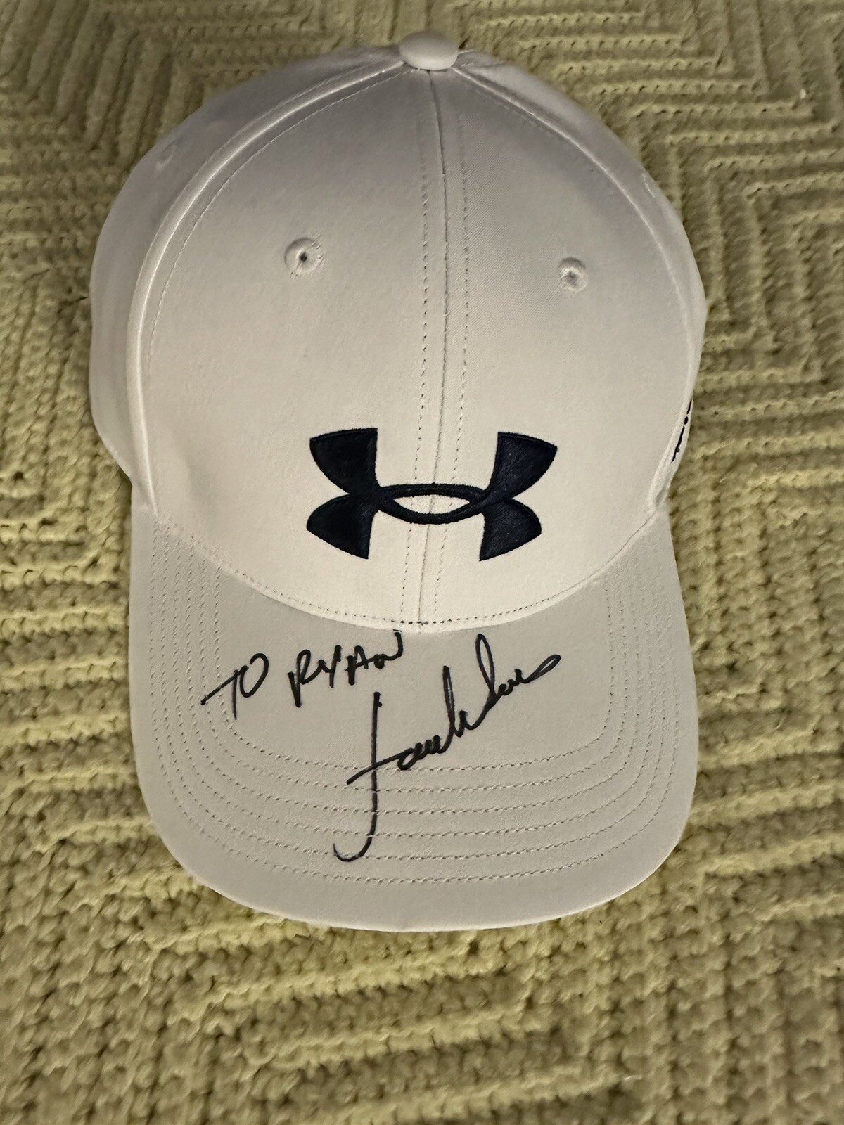 Jordan Spieth Signed New Under Armour Golf Hat Pga Tour Autographed Unused
