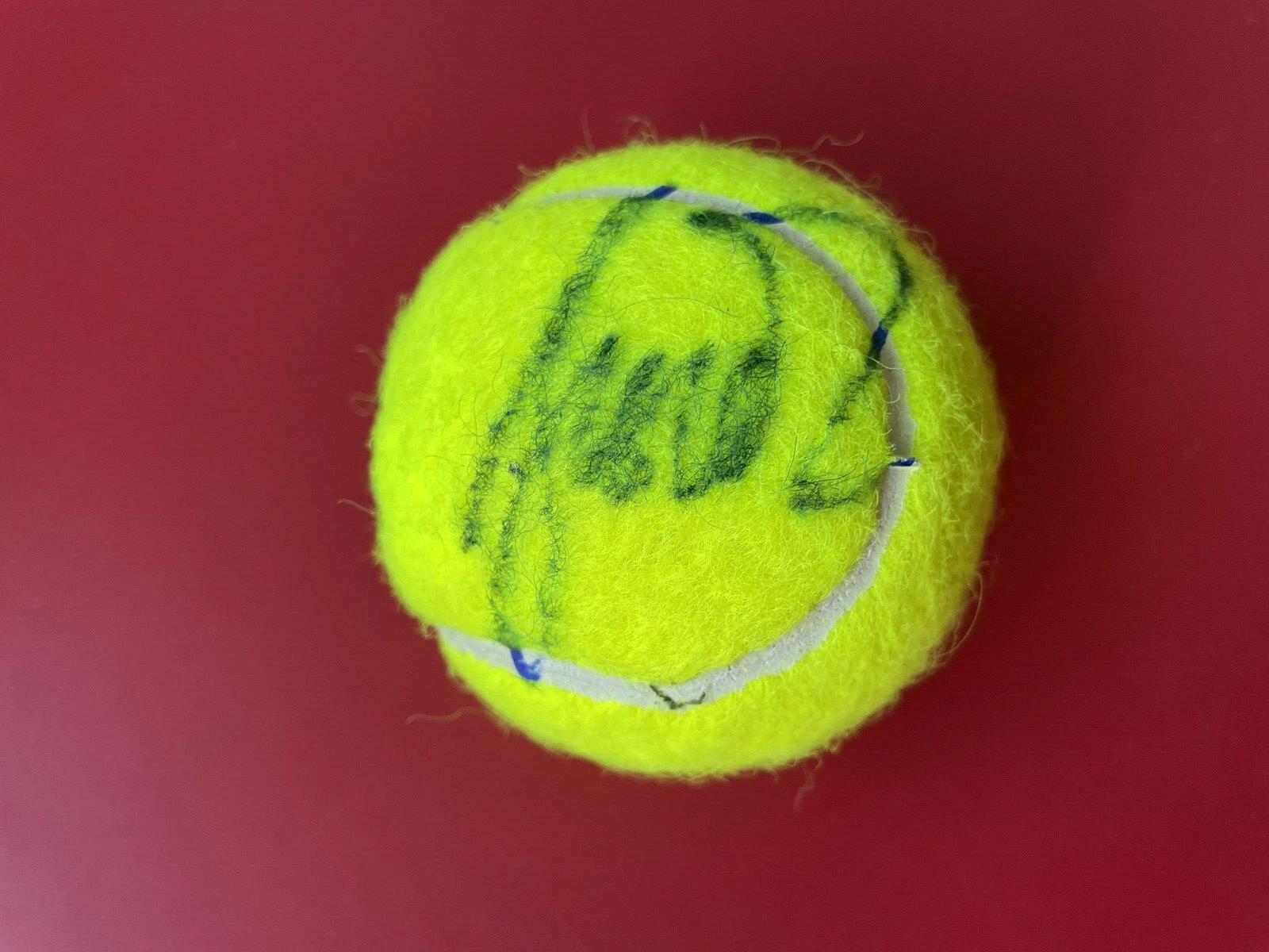 Elena Rybakina Slazenger Wimbledon Tennis Ball Signed Auto Beckett LOA COA BAS
