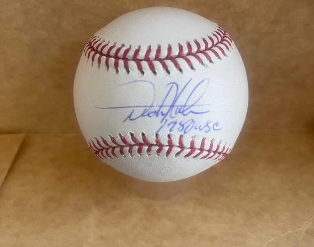 DICKIE NOLES PHILLIES 1980 WSC SIGNED AUTOGRAPHED M.L. BASEBALL BAS AUTH
