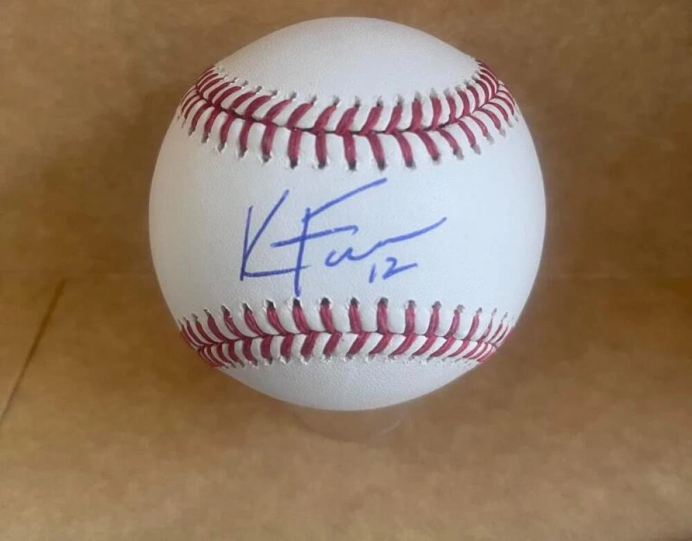 KYLE FARMER TWINS SIGNED AUTOGRAPHED M.L. BASEBALL BAS AUTH
