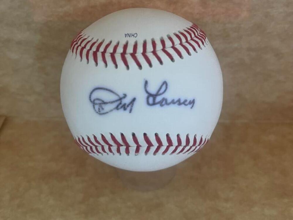 DON LARSEN YANKEES SIGNED NEW YORK PENN LAEAGUE BASEBALL BECKETT AUTH
