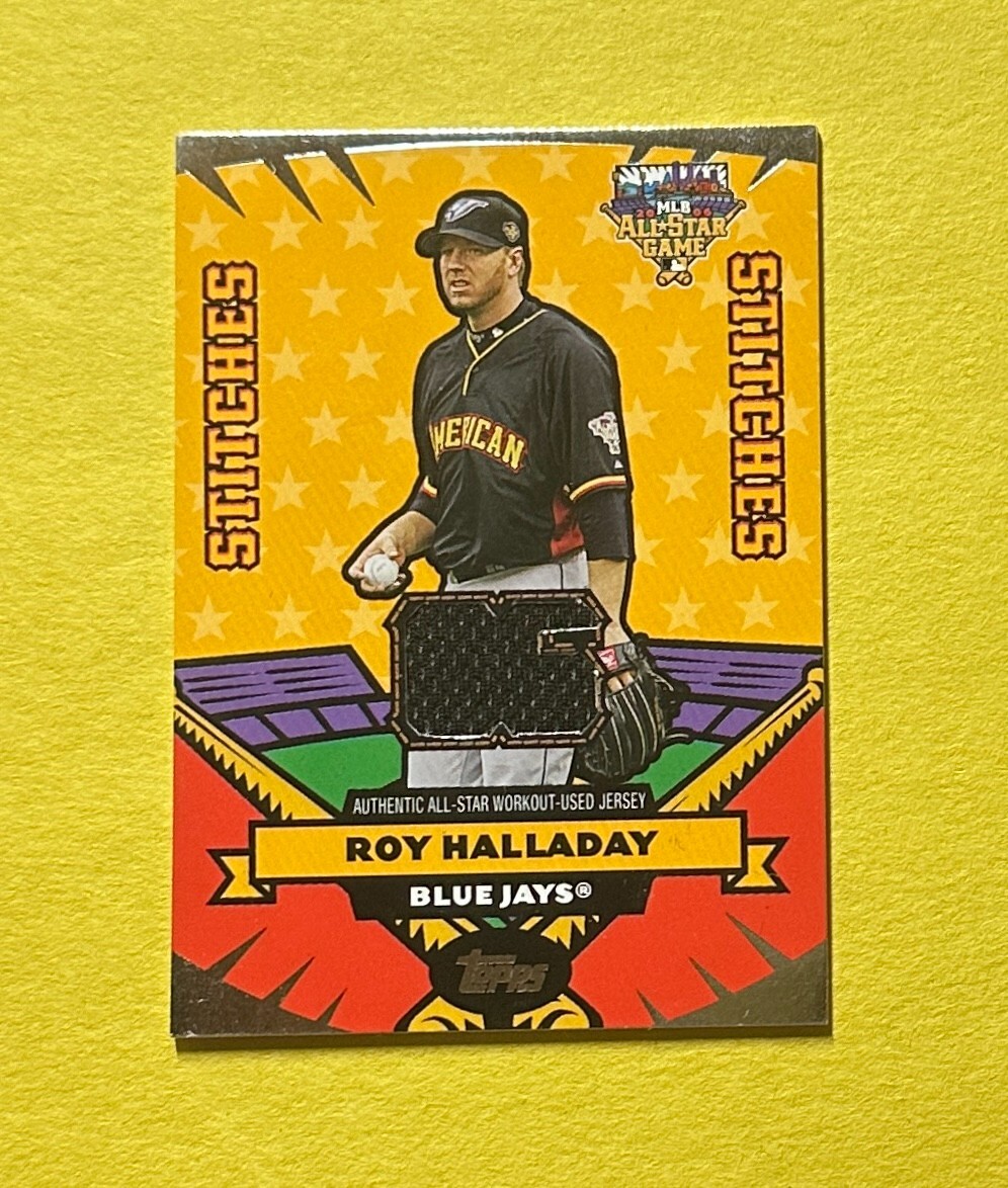 2006 TOPPS ROY HALLADAY ALL STAR WORKOUT RELIC #AS-RH BLUE JAYS HOF
