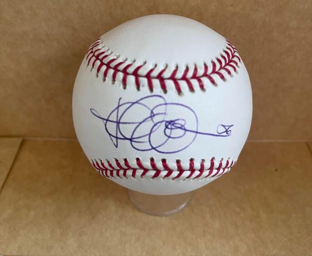 JERED WEAVER ANGELS/PADRES SIGNED AUTO M.L. BASEBALL BECKETT AUTH
