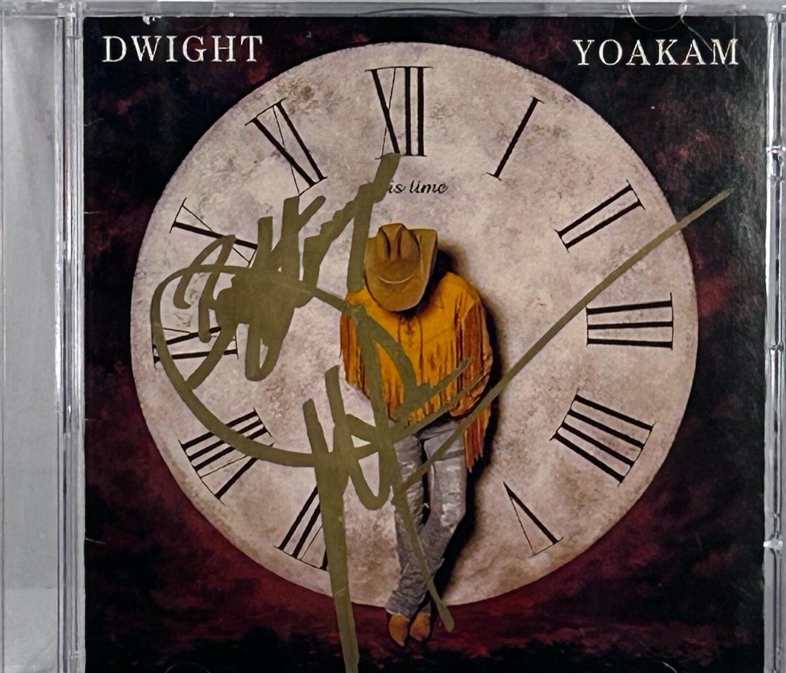 DWIGHT YOAKAM Signed Autograph CD 