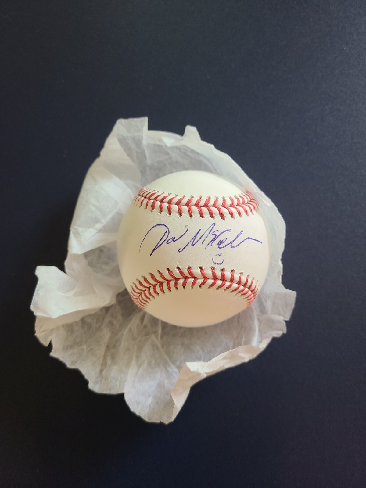 DANICA MCKELLAR signed autographed RAWLINGS baseball

