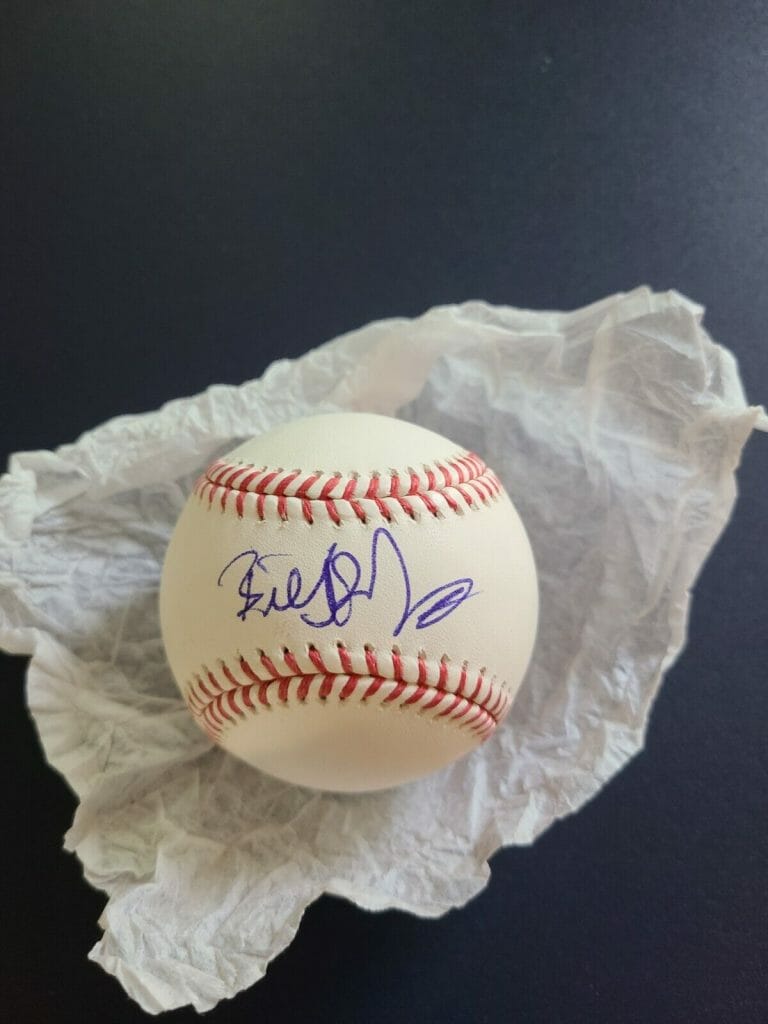 BILLY BOB THORNTON SIGNED AUTOGRAPHED RAWLINGS BASEBALL
 COLLECTIBLE MEMORABILIA
