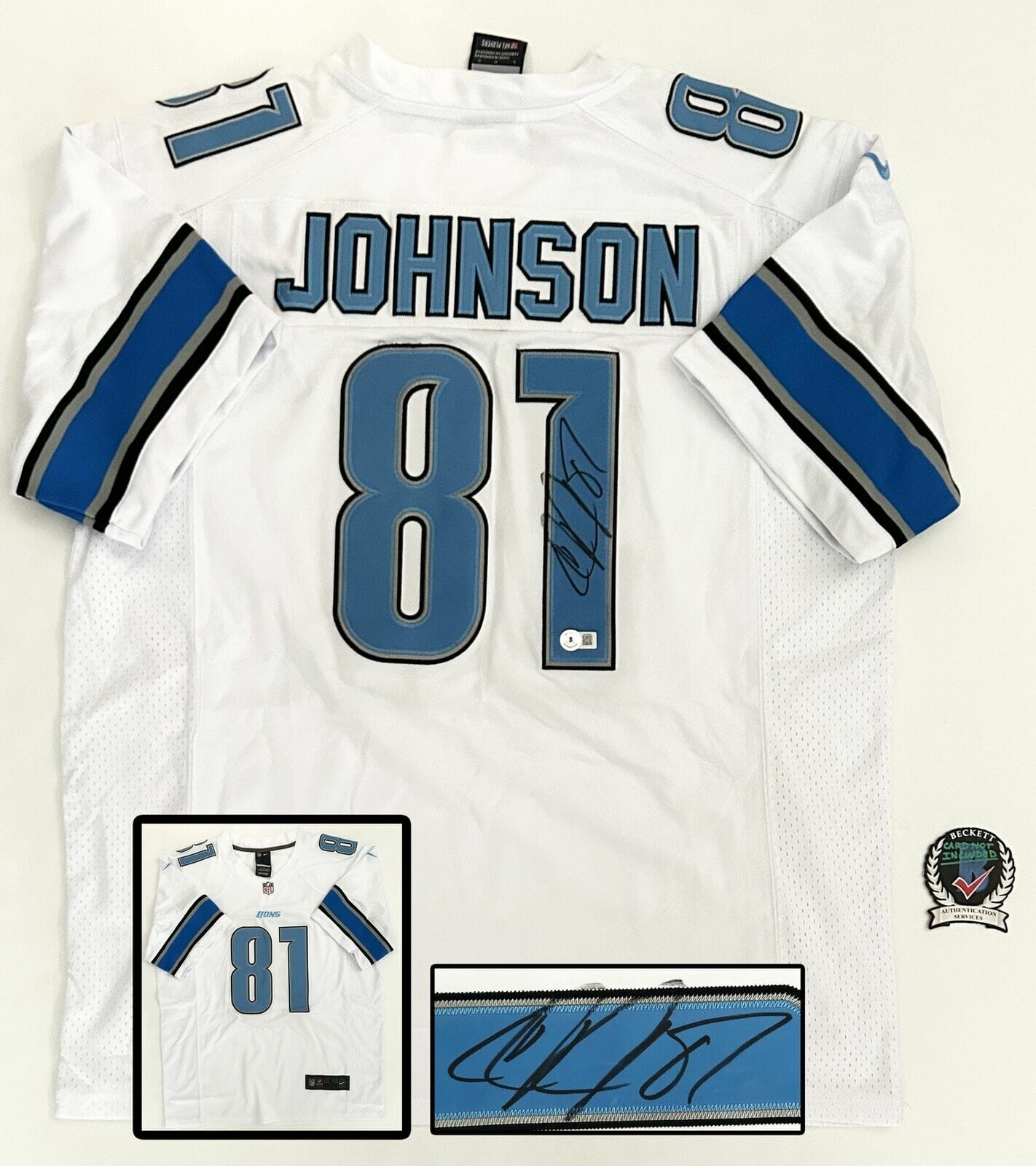 Calvin Johnson *Autographed* On Field Jersey.