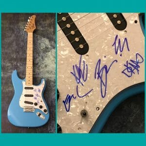 GFA I’VE GIVEN UP ON YOU X5 BAND * REAL FRIENDS * SIGNED ELECTRIC GUITAR R5 COA
 COLLECTIBLE MEMORABILIA