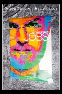 GFA JOB STEVE WOZNIAK * JOSH GAD * SIGNED FULL SIZE MOVIE POSTER J1 COA
 COLLECTIBLE MEMORABILIA