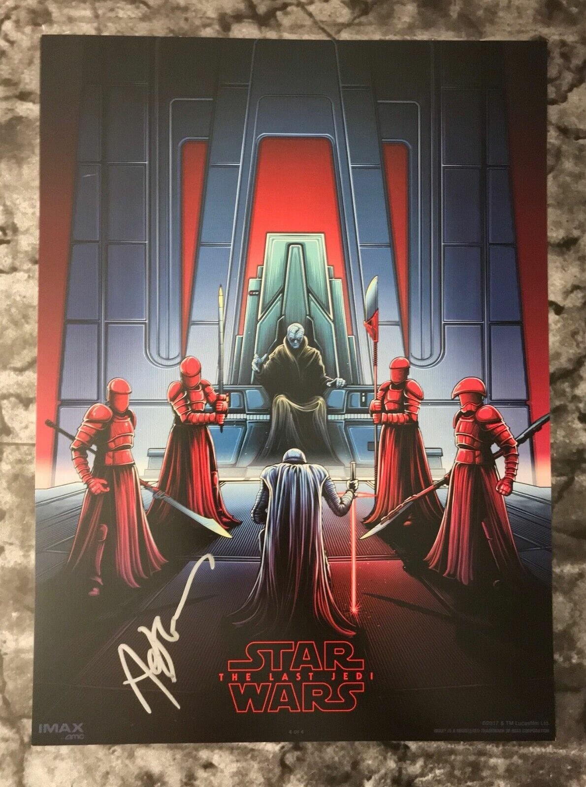 GFA Star Wars the Last Jedi * ANDY SERKIS * Signed 9.5x13 Poster MH1 COA
Opens in a new window or tab