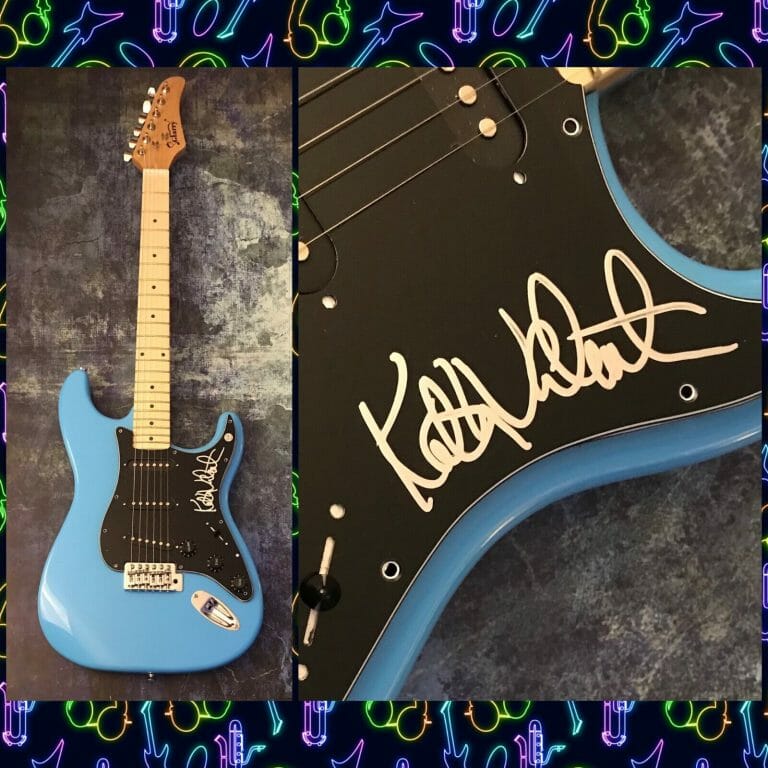 GFA THE GO-GO’S BASS GUITARIST * KATHY VALENTINE * SIGNED ELECTRIC GUITAR COA
 COLLECTIBLE MEMORABILIA
